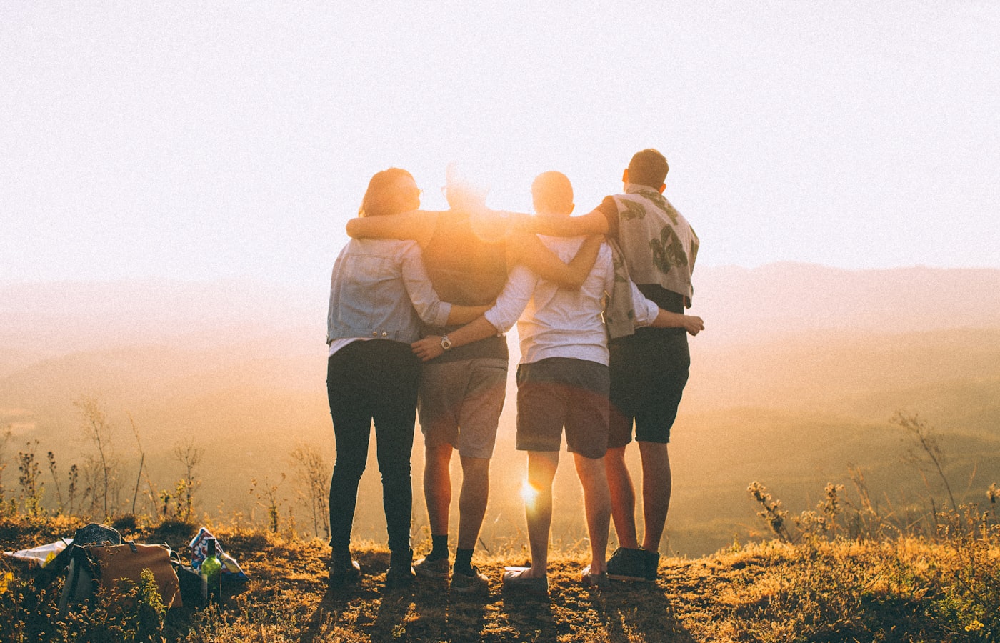 A close inner circle of people