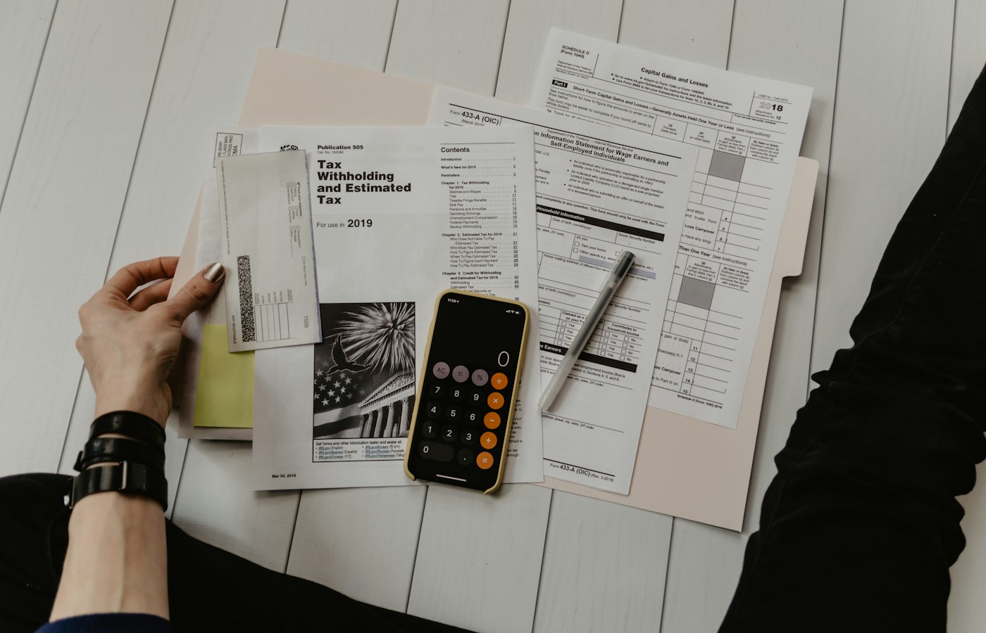 Unsettled payment paperwork
