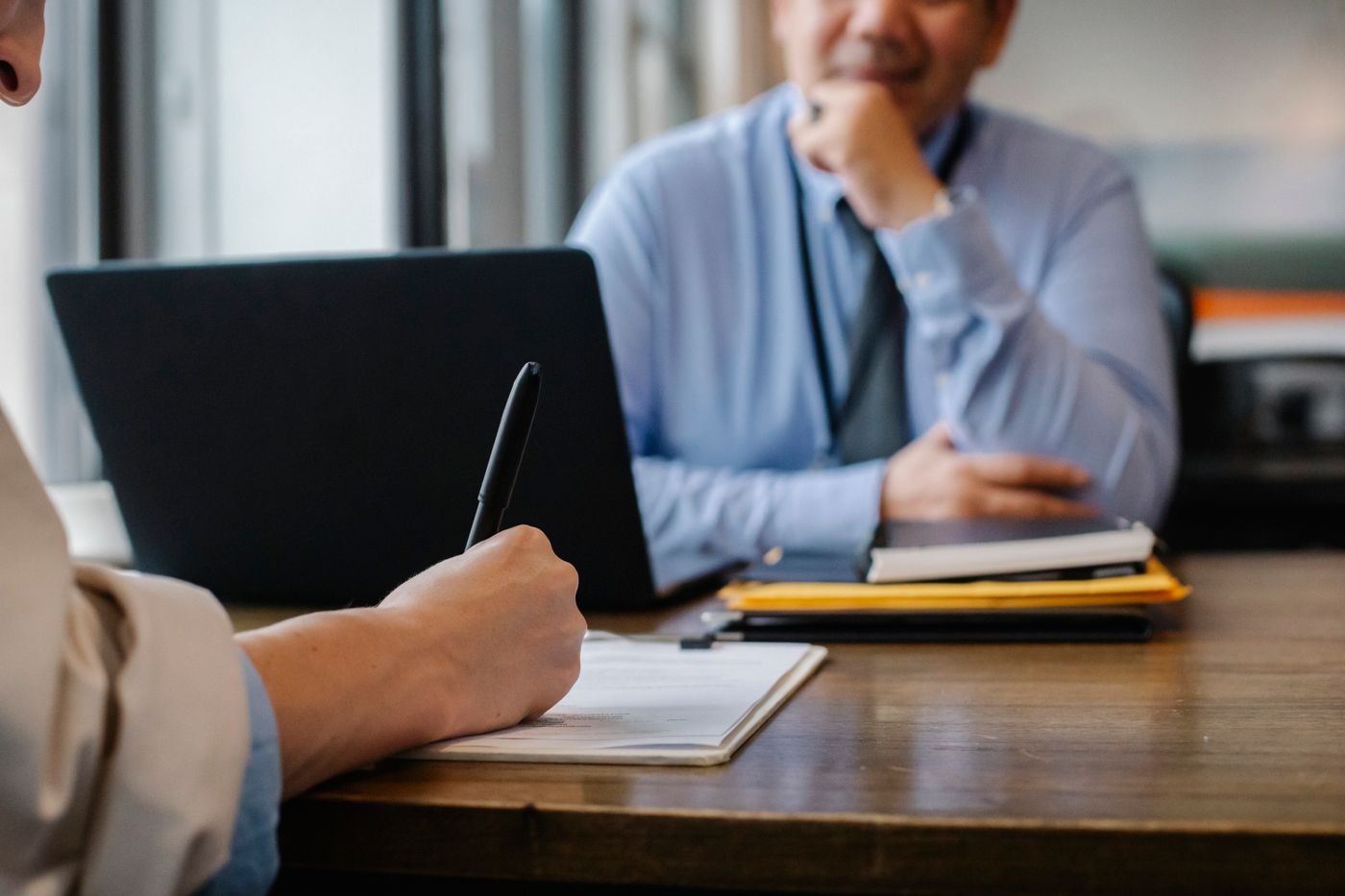 Signing a written work contract