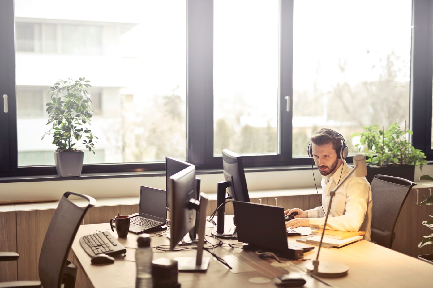 A professional support desk